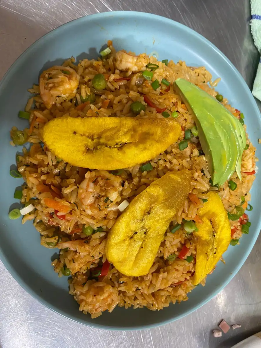 Arroz con Camarones